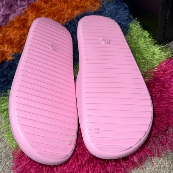 NWOT! Size 10 PINK Wild Fable Slide Sandals - Picture 4 of 8